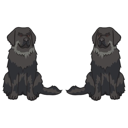 Signmission Newfoundland Dog Decal, Dog Lover Decor Vinyl Sticker D-24-Newfoundland